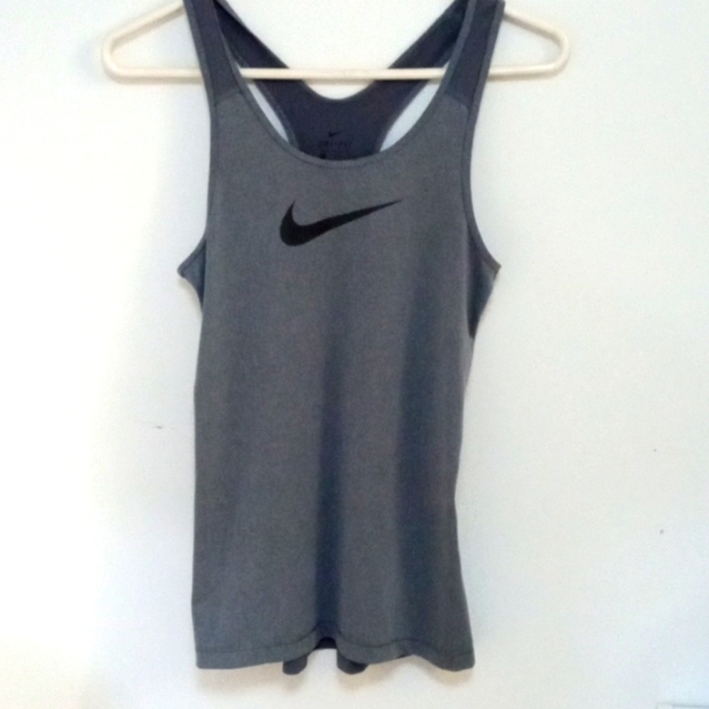 Nike DRI-FIT Tank Top M Grey/Silver